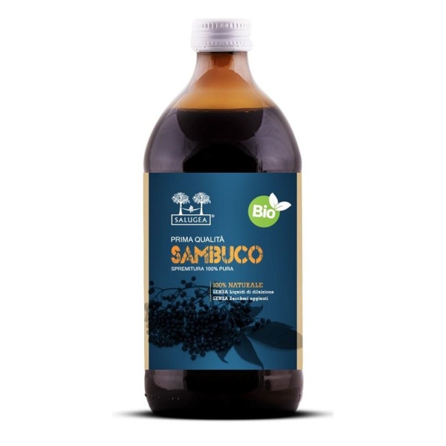 Salugea succo sambuco bio 500 ml Salugea succo sambuco bio 500 ml