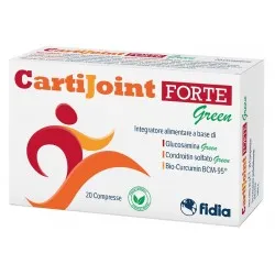 6 pezzi Fidia farmaceutici Cartijoint forte green 20 compresse