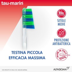 Taumarin spazzolino professional 27 medio con antibatterico
