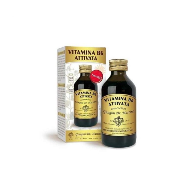 Dottor Giorgini Vitamina b6 attivata liquida 100 ml Dottor Giorgini Vitamina b6 attivata liquida 100 ml