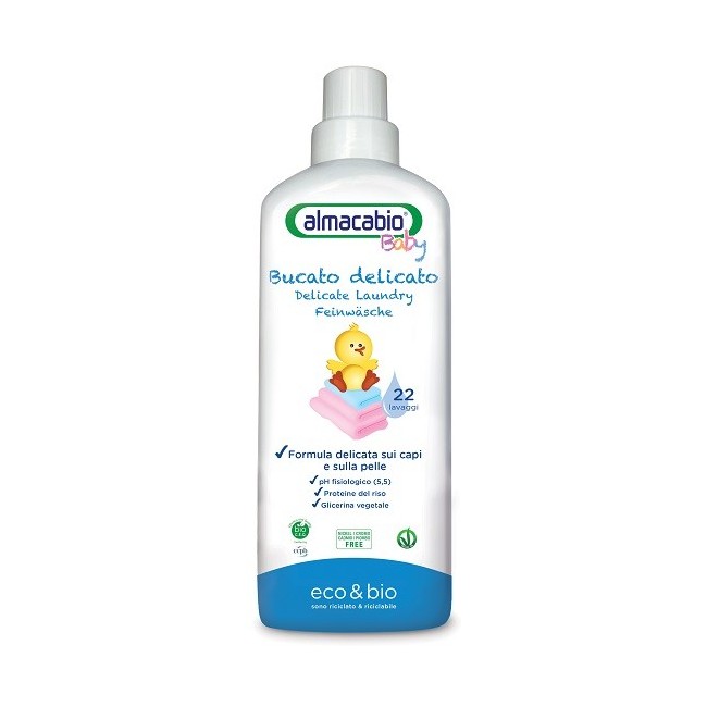 Almacabio detersivo bucato delicato baby 1000 ml