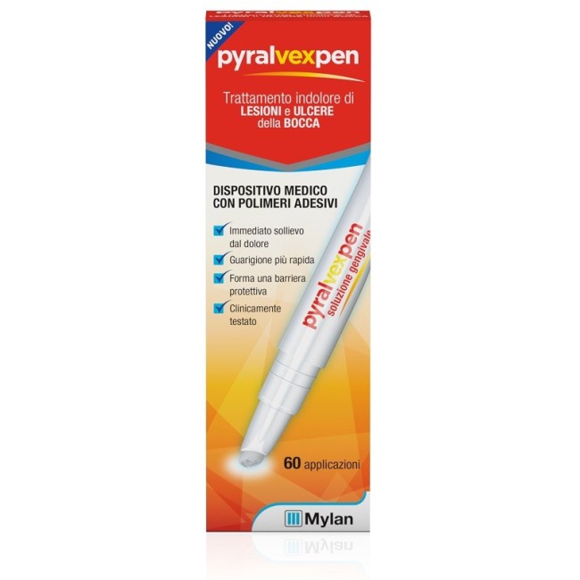 Mylan Pyralvexpen Penna soluzione 60 applicazioni 3,3 ml Mylan Pyralvexpen Penna soluzione 60 applicazioni 3,3 ml