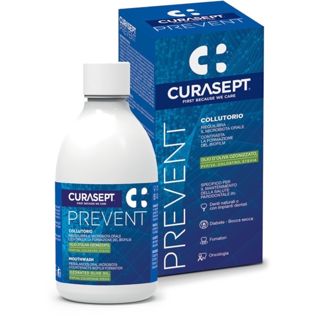 Curasept prevent collutorio per la salute gengivale 300 ml Curasept prevent collutorio per la salute gengivale 300 ml