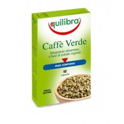 Equilibra Caffe' verde integratore 40 capsule