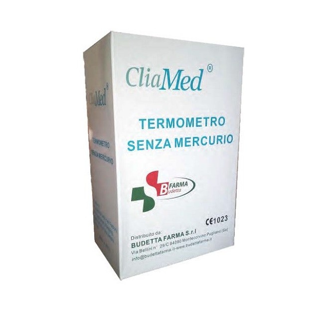 Budetta farma Cliamed termometro senza mercurio 1 pezzo Budetta farma Cliamed termometro senza mercurio 1 pezzo