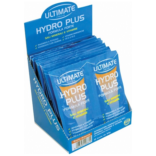 Ultimate italia hydro plus arancia 12 bustine 34 g Ultimate italia hydro plus arancia 12 bustine 34 g