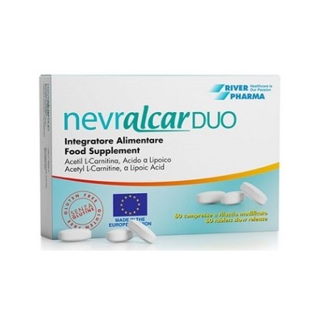 River pharma Nevralcar duo integratore 20 compresse River pharma Nevralcar duo integratore 20 compresse