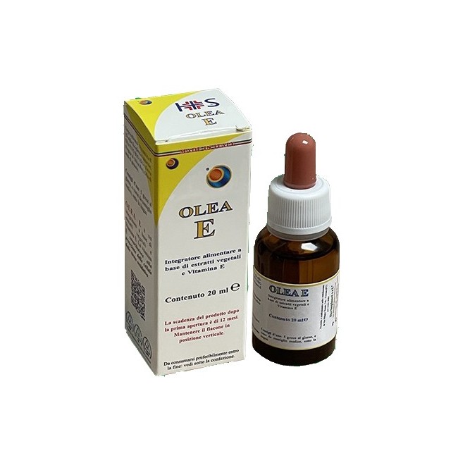 Herboplanet Olea e gocce integratore di vitamina E 20 ml Herboplanet Olea e gocce integratore di vitamina E 20 ml