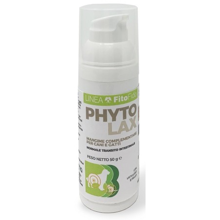 Trebifarma Phytolax tubetto mangime per cani e gatti 50 g Trebifarma Phytolax tubetto mangime per cani e gatti 50 g