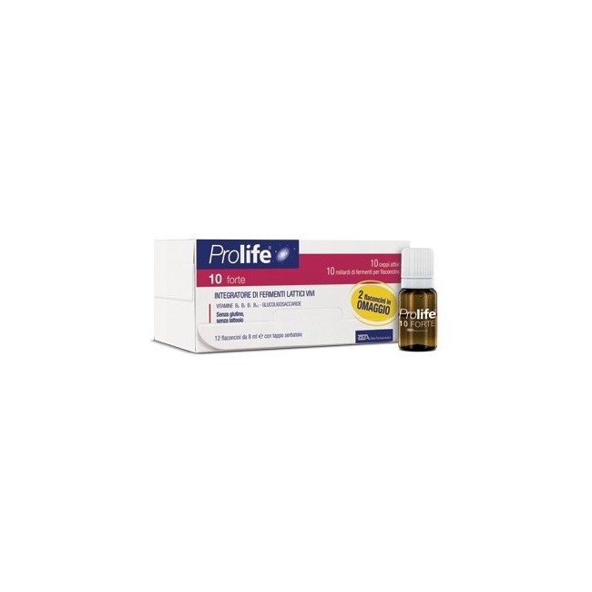 Zeta farmaceutici Prolife 10 forte 12 flaconcini da 8 ml