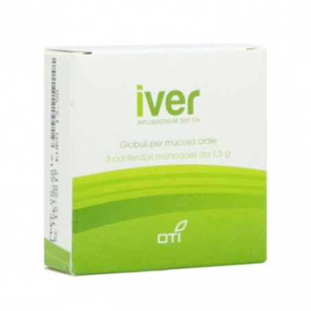 Iver 200 Ch Medicinale Omeopatico 3 fiale globulari Iver 200 Ch Medicinale Omeopatico 3 fiale globulari