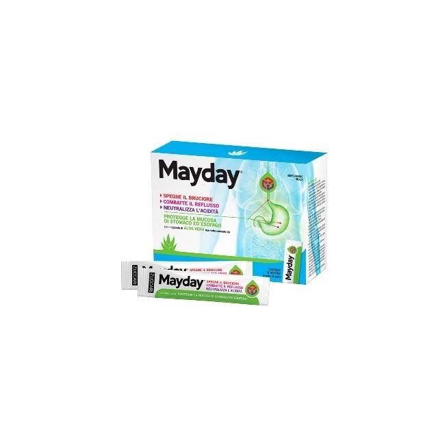 Mayday sospensione per uso orale alla menta 18 stick 10 ml Mayday sospensione per uso orale alla menta 18 stick 10 ml