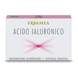Erbamea Acido ialuronico 24 capsule integratore per la pelle