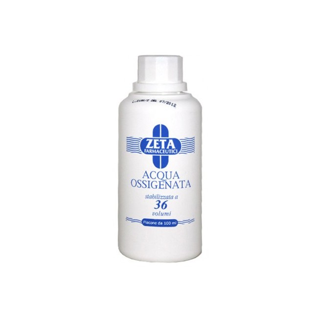 Zeta farmaceutici Acqua ossigenata 36 volume 100ml Zeta farmaceutici Acqua ossigenata 36 volume 100ml