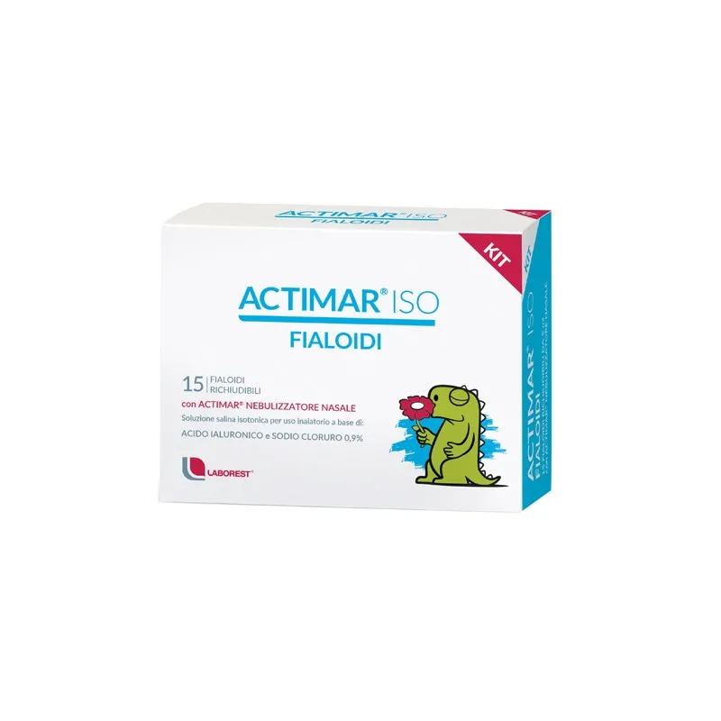Actimar iso fialoidi kit 15 fialoidi da 5ml con nebulizzatore nasale -  Para-Farmacia Bosciaclub