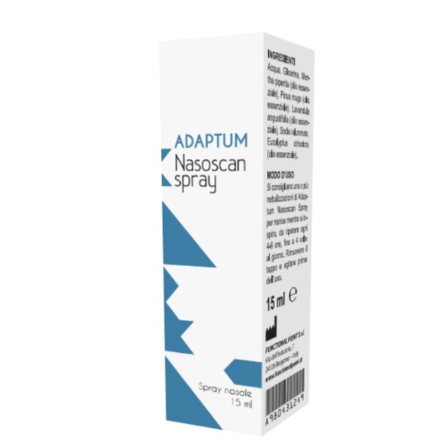 Functional Point Adaptum nasoscan spray nasale 15 ml Functional Point Adaptum nasoscan spray nasale 15 ml