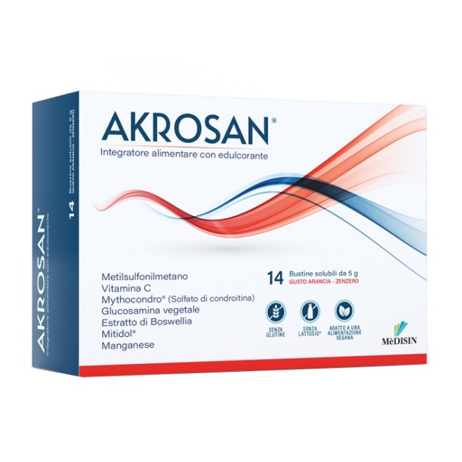 Medisin Akrosan 14 bustine Medisin Akrosan 14 bustine