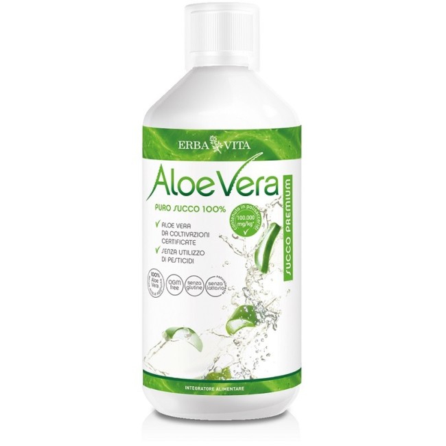 Erba vita Aloe vera puro succo integratore depurativo 1 Erba vita Aloe vera puro succo integratore depurativo 1