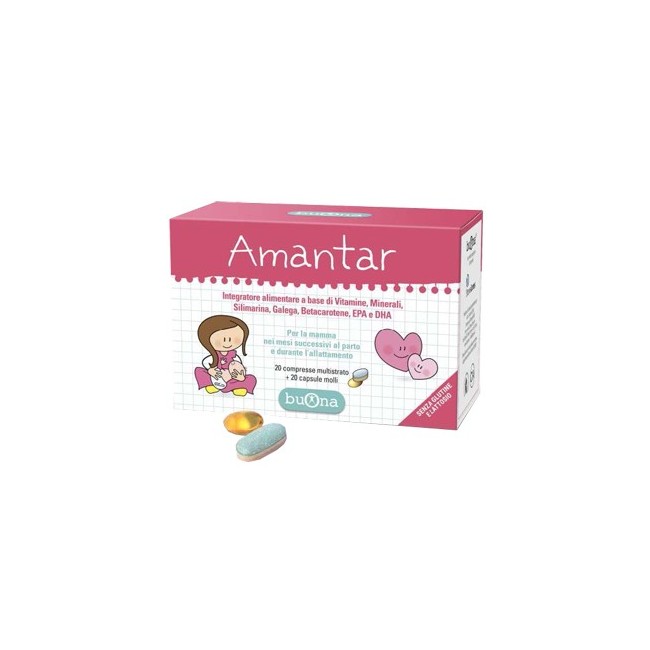 Steve Jones Amantar 20 compresse da 1,6 g Steve Jones Amantar 20 compresse da 1,6 g