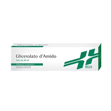 Sella Amido glicerolato gel emolliente per la pelle 30ml
