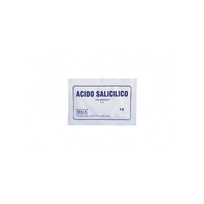 Sella acido salicilico voluminoso in busta 5 grammi