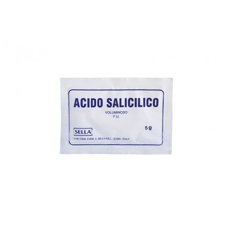 Sella acido salicilico voluminoso in busta 5 grammi