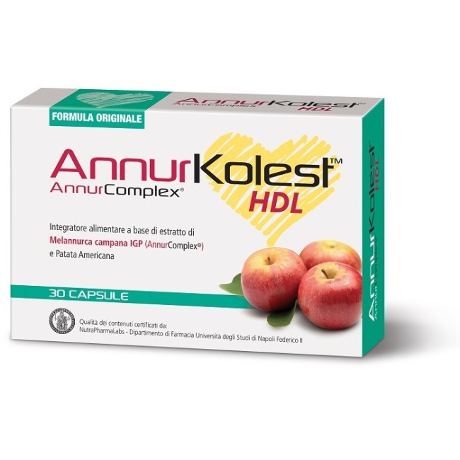 Annurkolest 30 capsule integratore per il colesterolo