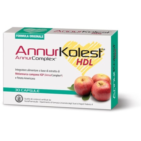 Annurkolest 30 capsule integratore per il colesterolo