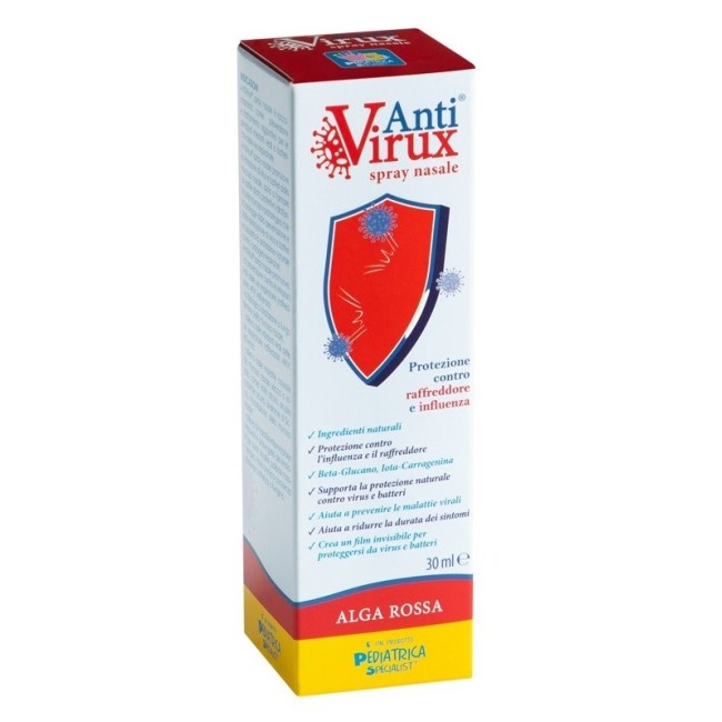 Pediatrica Antivirux spray protezione nasale 30 ml Pediatrica Antivirux spray protezione nasale 30 ml