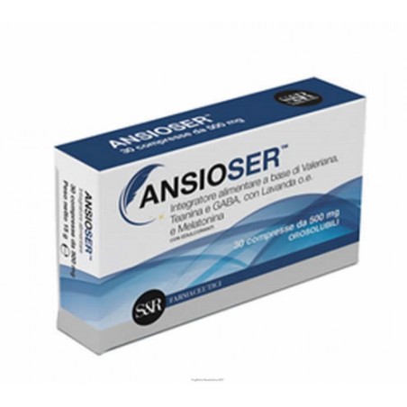 Sr farmaceutici Ansioser 30 compresse orosolubili