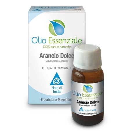 Erboristeria Magentina Arancio dolce olio essenziale 10 ml Erboristeria Magentina Arancio dolce olio essenziale 10 ml