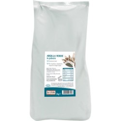 Fior di loto argilla verde in polvere per uso esterno 3kg