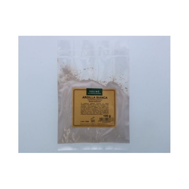 Solime Argilla bianca per trattamenti della pelle 100 g