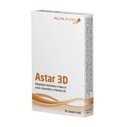 Alfa intes Astar 3d integratore antiossidante 20 capsule molli
