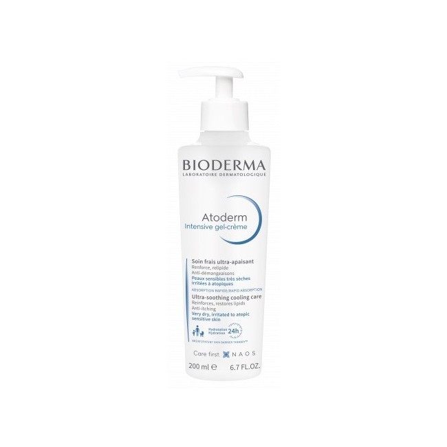 Bioderma Atoderm intensive gel creme antiprurito 200 ml  Bioderma Atoderm intensive gel creme antiprurito 200 ml