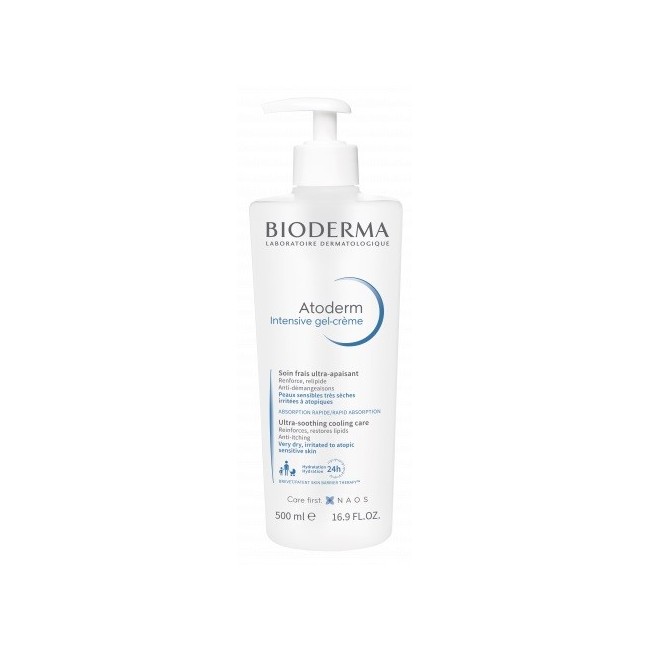 Bioderma Atoderm intensive gel crema per pelle atopica 500 ml Bioderma Atoderm intensive gel crema per pelle atopica 500 ml