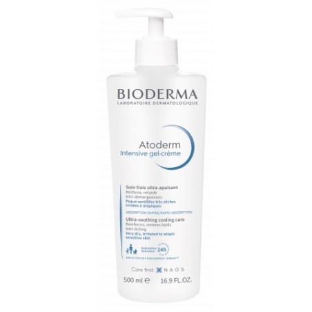 Bioderma Atoderm intensive gel crema per pelle atopica 500 ml Bioderma Atoderm intensive gel crema per pelle atopica 500 ml