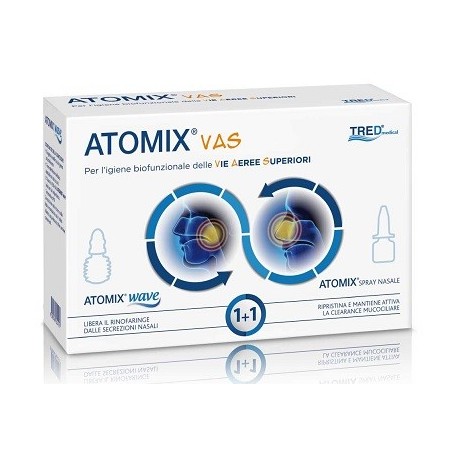 Atomix vas kit per igiene funzionale delle vie aeree superiori