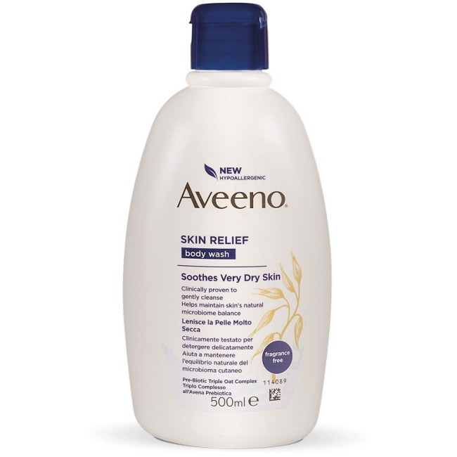 Aveeno skin relief wash detergente lenitivo 500 ml Aveeno skin relief wash detergente lenitivo 500 ml