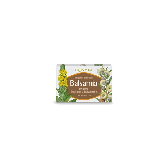 Erbamea Balsamia 20 tavolette emollienti e balsamiche