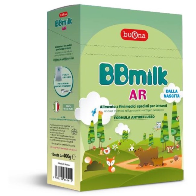 Bbmilk ar latte in polvere per reflusso gastro-esofageo 400 g Bbmilk ar latte in polvere per reflusso gastro-esofageo 400 g