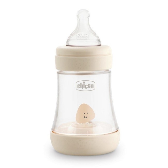 Chicco biberon perfect 5 unisex 150 ml in silicone 1 foro Chicco biberon perfect 5 unisex 150 ml in silicone 1 foro