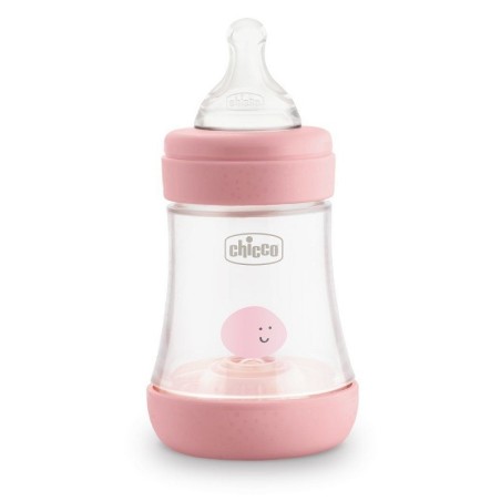 Chicco biberon perfect 5 girl 150 ml in silicone 1 foro Chicco biberon perfect 5 girl 150 ml in silicone 1 foro