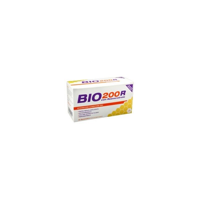 Bio200 R Resveratrolo 10 Flaconcini 6ml Bio200 R Resveratrolo 10 Flaconcini 6ml