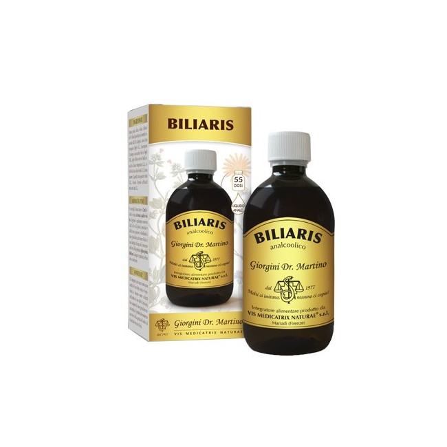 Dottor Giorgini Biliaris liquido analcolico 500 ml Dottor Giorgini Biliaris liquido analcolico 500 ml