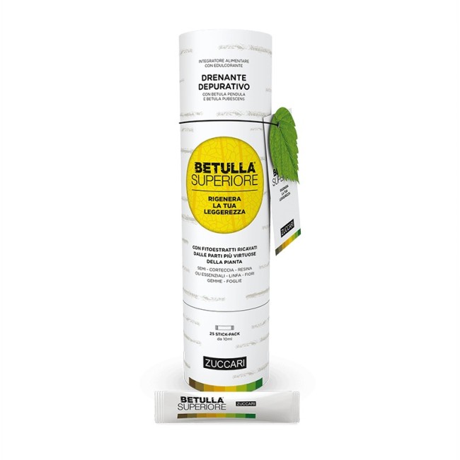 Zuccari betulla superiore drenante depurativo 25x10ml Zuccari betulla superiore drenante depurativo 25x10ml