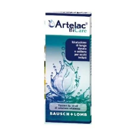 Artelac Bicare collirio con acido ialuronico per occhi secchi 10ml -  Para-Farmacia Bosciaclub