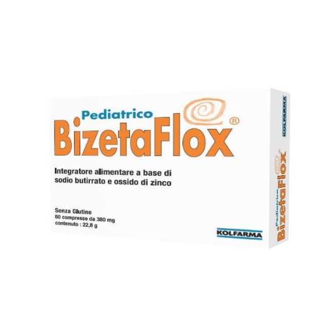 Kolfarma Bizetaflox pediatrico integratore 60 compresse Kolfarma Bizetaflox pediatrico integratore 60 compresse