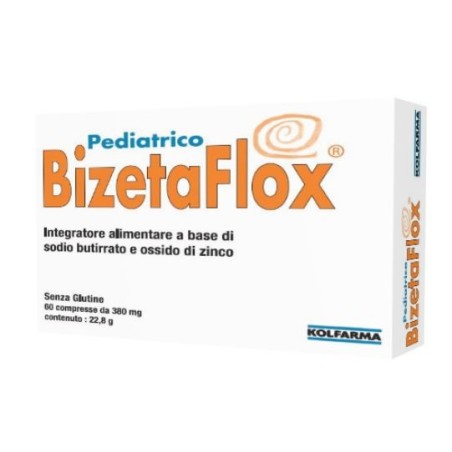 Kolfarma Bizetaflox pediatrico integratore 60 compresse Kolfarma Bizetaflox pediatrico integratore 60 compresse