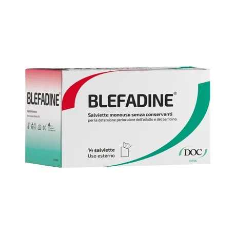 Blefadine 14 salviette monouso per detersione perioculare - Para-Farmacia  Bosciaclub